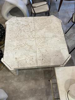 Samuel Marx Superb Samuel Marx Style Natural Coquina Coral Stone Coffee Table - 4628211