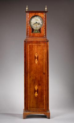 Samuel Mulliken A GRAFTON STYLE INLAID DWARF CASE CLOCK - 3013820