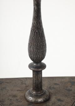 Samuel Yellin Engraved Steel Candlestick - 4417028