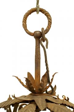 Samuel Yellin Italian Renaissance Wrought Iron Hanging Lantern - 4628970