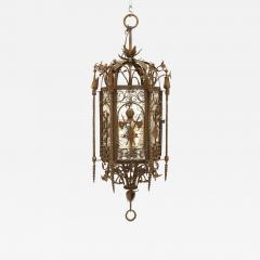 Samuel Yellin Italian Renaissance Wrought Iron Hanging Lantern - 4644140