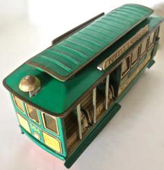 San Francisco Trolley Toy Friction Car Japan circa 1950s - 3008394