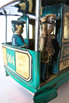 San Francisco Trolley Toy Friction Car Japan circa 1950s - 3008399