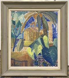 San Pietro landscape by Marthe Bohm Swedish 1898 1972  - 4155866