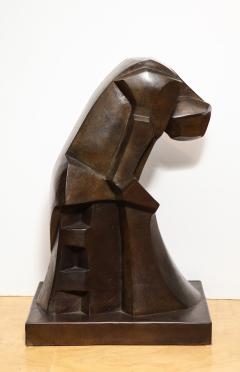 Sandor Banszky Bending Figure Monumental Bronze Sculpture by Sandor Banszky - 561309