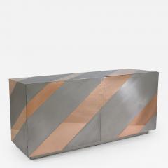 Sandro Petti Geometric metal cabinet - 1144695