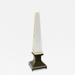 Sandro Petti Lucite Obelisk Table Lamp by Sandro Petti for Maison Jansen France 1970s - 1949279