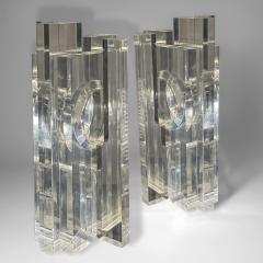 Sandro Petti Pair of space age table lamps - 4337916