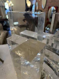 Sandro Petti Table Lamp in Acrylic by Sandro Petti for Maison Jansen 1970 - 4461183