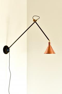 Sang Pil Bae Articulating wall lamp with copper shade - 3972797