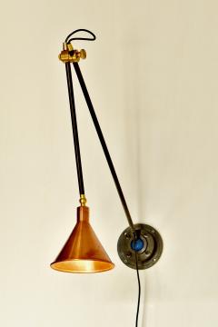 Sang Pil Bae Articulating wall lamp with copper shade - 3972798