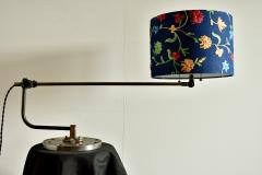 Sang Pil Bae O C White table lamp with flower shade - 4219145
