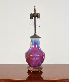Sang de Boeuf Glazed Table Lamp - 3715061