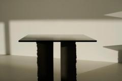 Sanna V lker Hand Sculpted Black Clay Table by Sanna V lker - 1314522