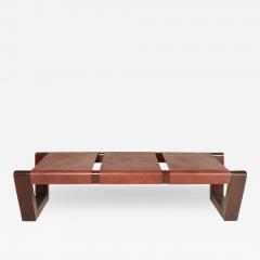 Santa Barbara Leather Bench - 3281829