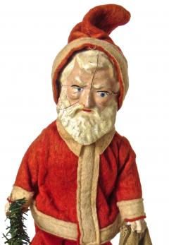 Santa Claus Walking Wind Up Toy Circa 1890 - 235685