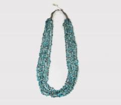 Santo Domingo Kewa heishi necklace - 2618902