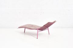 Saporiti Chaise Lounge in Missoni Fabric by Giovanni Offredi 1980 Italy - 2045200