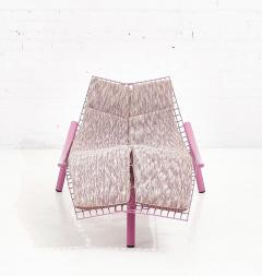 Saporiti Chaise Lounge in Missoni Fabric by Giovanni Offredi 1980 Italy - 2045209