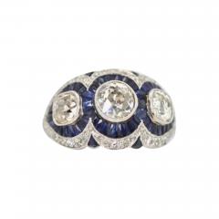 Sapphire Diamond Ring 3 28 Carat - 3479274