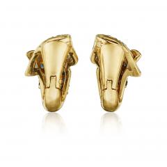 Sapphire and Diamond Clip Earrings - 4397906