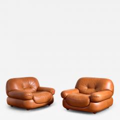 Sapporo Mobil Girgi Pair of Sapporo Armchairs by Mobil Girgi - 4344746