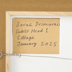 Sarah Desmarais Cubist Head 1 Collage January 2025 - 4272979