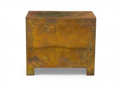 Sarried Ltd Sarreid Ltd Spanish High Style Brass Clad Strongbox Commode Bedside Table 2 - 3169214