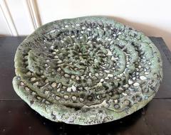 Satoru Hoshino Large Japanese Contemporary Stoneware Glazed Plate by Satoru Hoshino - 4494452