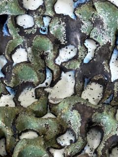 Satoru Hoshino Large Japanese Contemporary Stoneware Glazed Plate by Satoru Hoshino - 4494456