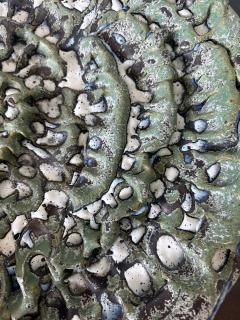 Satoru Hoshino Large Japanese Contemporary Stoneware Glazed Plate by Satoru Hoshino - 4494457