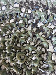 Satoru Hoshino Large Japanese Contemporary Stoneware Glazed Plate by Satoru Hoshino - 4494458