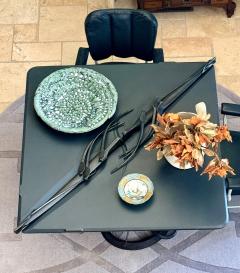 Satoru Hoshino Large Japanese Contemporary Stoneware Glazed Plate by Satoru Hoshino - 4494461