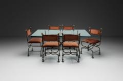 Savonarola Dining Set Italy 1960s - 4556184