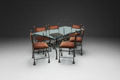 Savonarola Dining Set Italy 1960s - 4561715