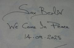 Sax Berlin We Come In Peace - 4334392