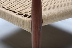 Scandinavian Armchair with Cord Webbing 1960s - 2880678
