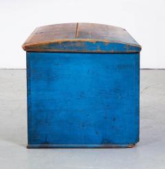 Scandinavian Blue Marriage Chest - 2876954