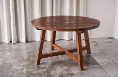 Scandinavian Cabinetmaker Rustic Set of Table and Benches in Solid Pine 1940s - 4609069