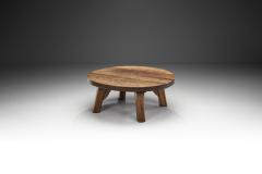 Scandinavian Carved Wood Coffee Table Scandinavia ca 1940s - 2676708