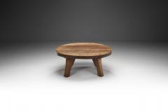 Scandinavian Carved Wood Coffee Table Scandinavia ca 1940s - 2676714