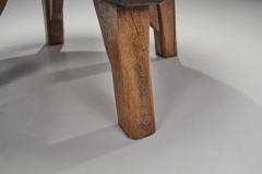 Scandinavian Carved Wood Coffee Table Scandinavia ca 1940s - 2676734