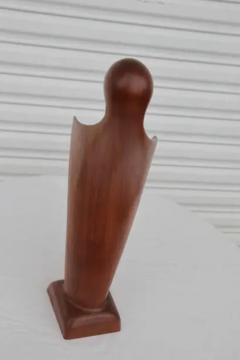 Scandinavian Danish Teak Wood Virgin Mary Madonna Mid Century MCM Simon Randers - 4097868