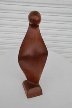 Scandinavian Danish Teak Wood Virgin Mary Madonna Mid Century MCM Simon Randers - 4097870