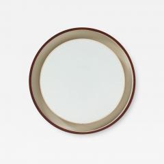 Scandinavian Floating Round Mirror With Light 1990s - 2304586