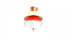 Scandinavian Flush Mount Ceiling Light 1950s - 3575592