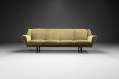 Scandinavian Four Seater Green Sofa Scandinavia Mid 20th Century - 4021916