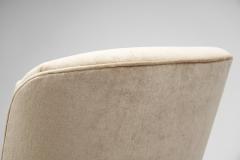 Scandinavian Lounge Chair with Wooden Frame Scandinavia 1930s - 4647452