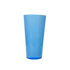 Scandinavian Mid Century Blue Glass Vase - 4733129