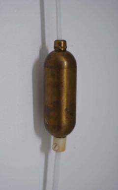 Scandinavian Mid Century Brass Wall Lamp - 4375175